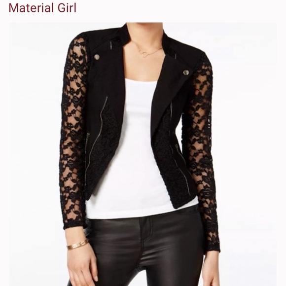 Material Girl Jackets & Blazers - Material girl lace jacket